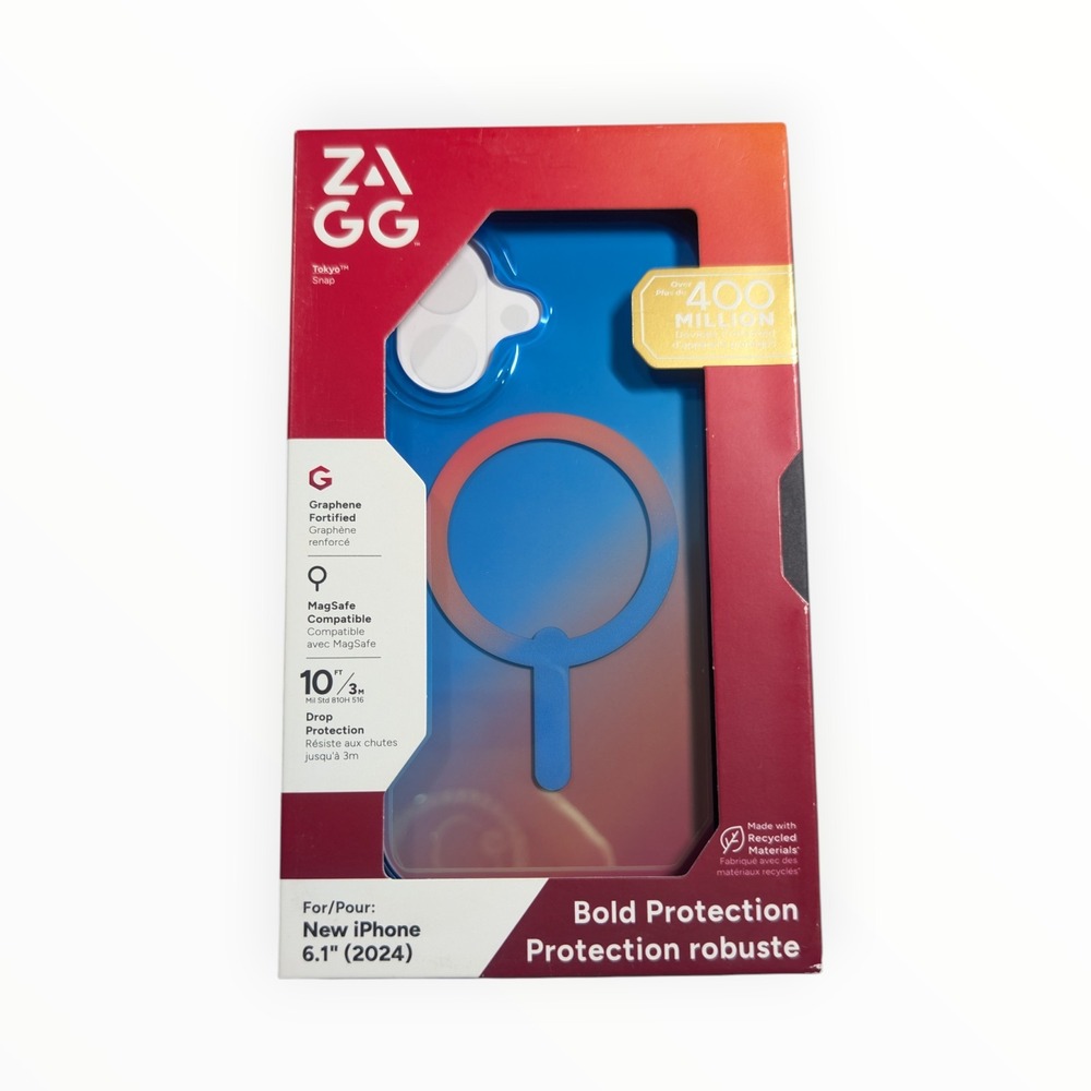 D5-N ZAGG Tokyo Snap Magsafe Case for iPhone 16 - Iridescent
